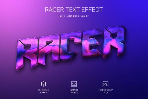 3D Racer PSD Text Style Effect Mockup: A Practical Review for Designers