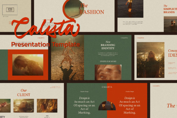 Elevate Your Brand Presence with the Callista Keynote Template: Where Minimalism Meets Modern Storytelling