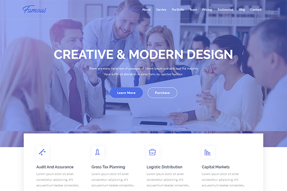 How Famous Digital Corporate HTML5 Template Supports Strategic Web Presence and Long-Term Results