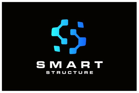 Letter S Digital Pixel Data Network: A Versatile Logo Template for Modern Branding