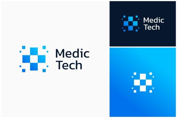 Medical Pixel Digital Tech Logo: Building a Professional Brand Identity for Healthcare and Technology Ventures
