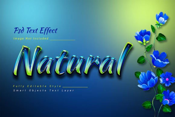 Natural Psd Text Style Effect Mockup: A Practical Tool for Clean Typography