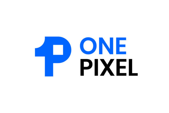 One Pixel Negative Space Logo: Smart Design in Minimal Form