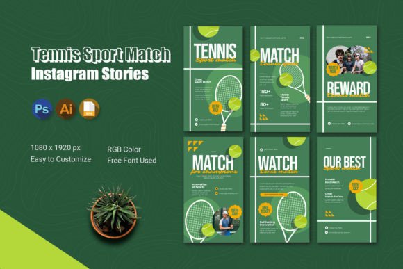 Tennis Sport Match Instagram Story: Engage Your Audience