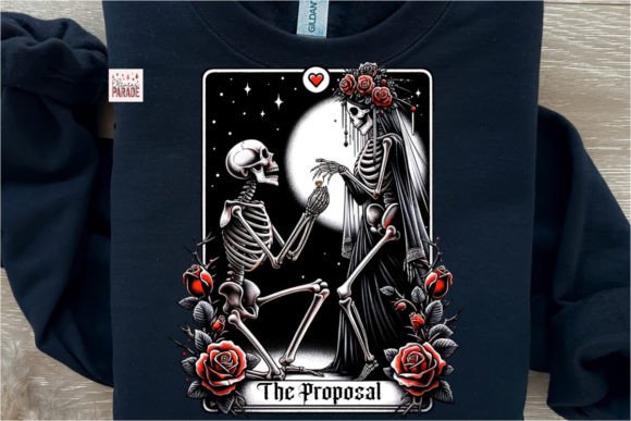 The Proposal Gothic Tarot PNG Engaged
