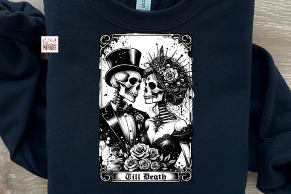 The Rise of Gothic Wedding Aesthetics in Digital Design: Why the Till Death Gothic Wedding Tarot Card PNG Is Resonating with Creators and Entrepreneurs