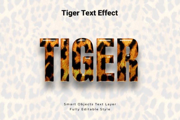 Tiger Psd Text Style Effect Mockup: A Strategic Tool for High-Impact Visual Communication