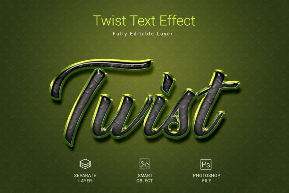 Twist PSD Text Style Effect Mockup: A Practical Guide to Smart Text Styling